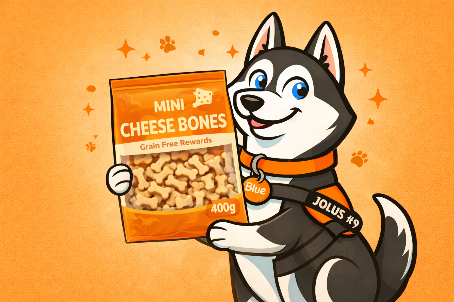 400g Mini Cheese Bones (Grain Free)