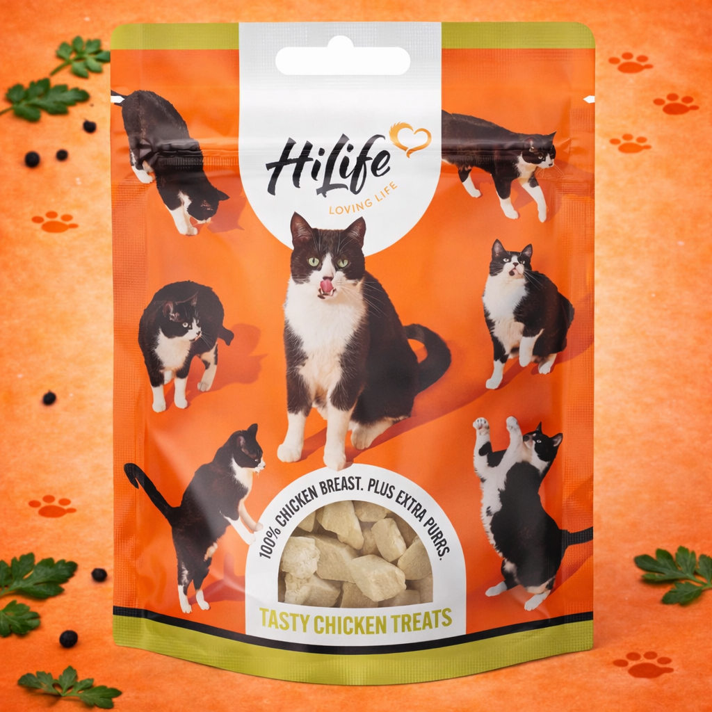 HiLife Cat Chicken Breast Treats 30g