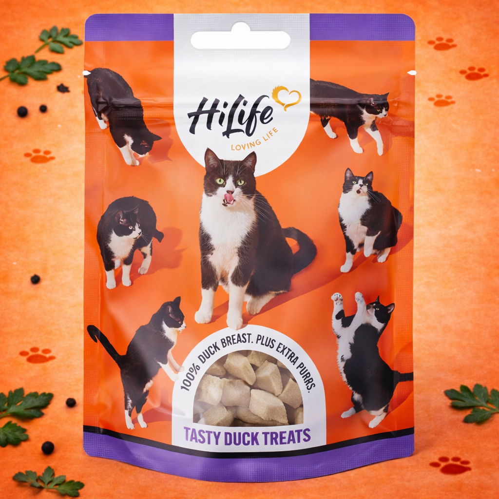 HiLife Duck Breast Cat Treats 30g